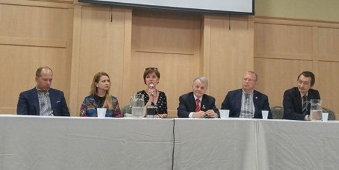 Marta Dyczok Moderating Toronto Panel