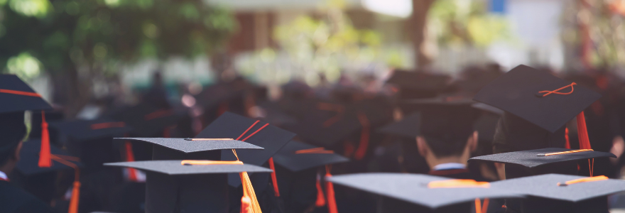 Group of graduating students