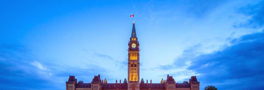 Exterior image of Parliament Hill