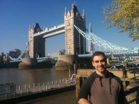 Poli Sci PhD Student Girard in London